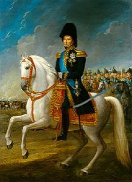 Karl XIV Johan till häst