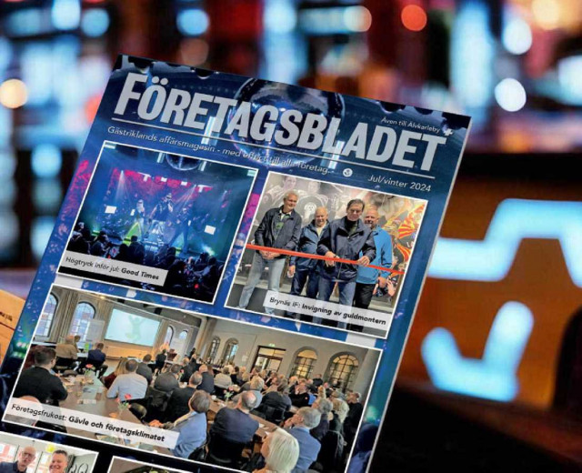 Dags för vårnumret av Företagsbladet.