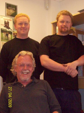 Sten-Åke, Martin och Emil Holmström