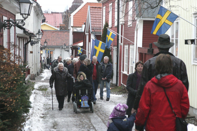 Södersöndagen i Gamla Gefle är en folk fest