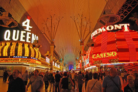 Fremont Street, Las Vegas.