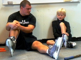 Victor Lejon Treadmill Xcellence Hockeycenter foto: All Sport och Idrott