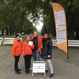 Alliansen i Gävle: Helene Åkerlind (L), Margaretha Wedin (C), Jan Myléus (KD) och Inger KällgrenSawela (M)